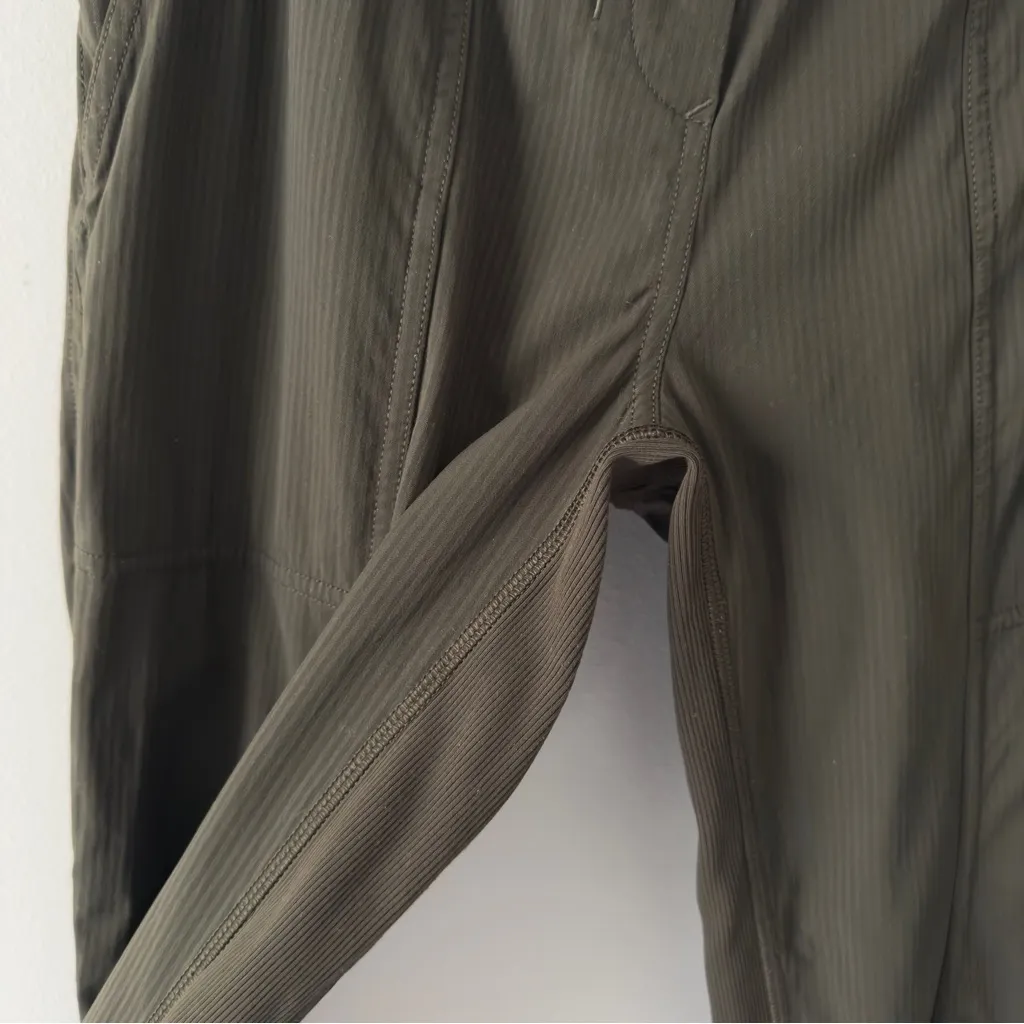 Lululemon Dance Studio Crop *25" in Dark Olive Stretch Cropped Pockets Athletic - Image 6