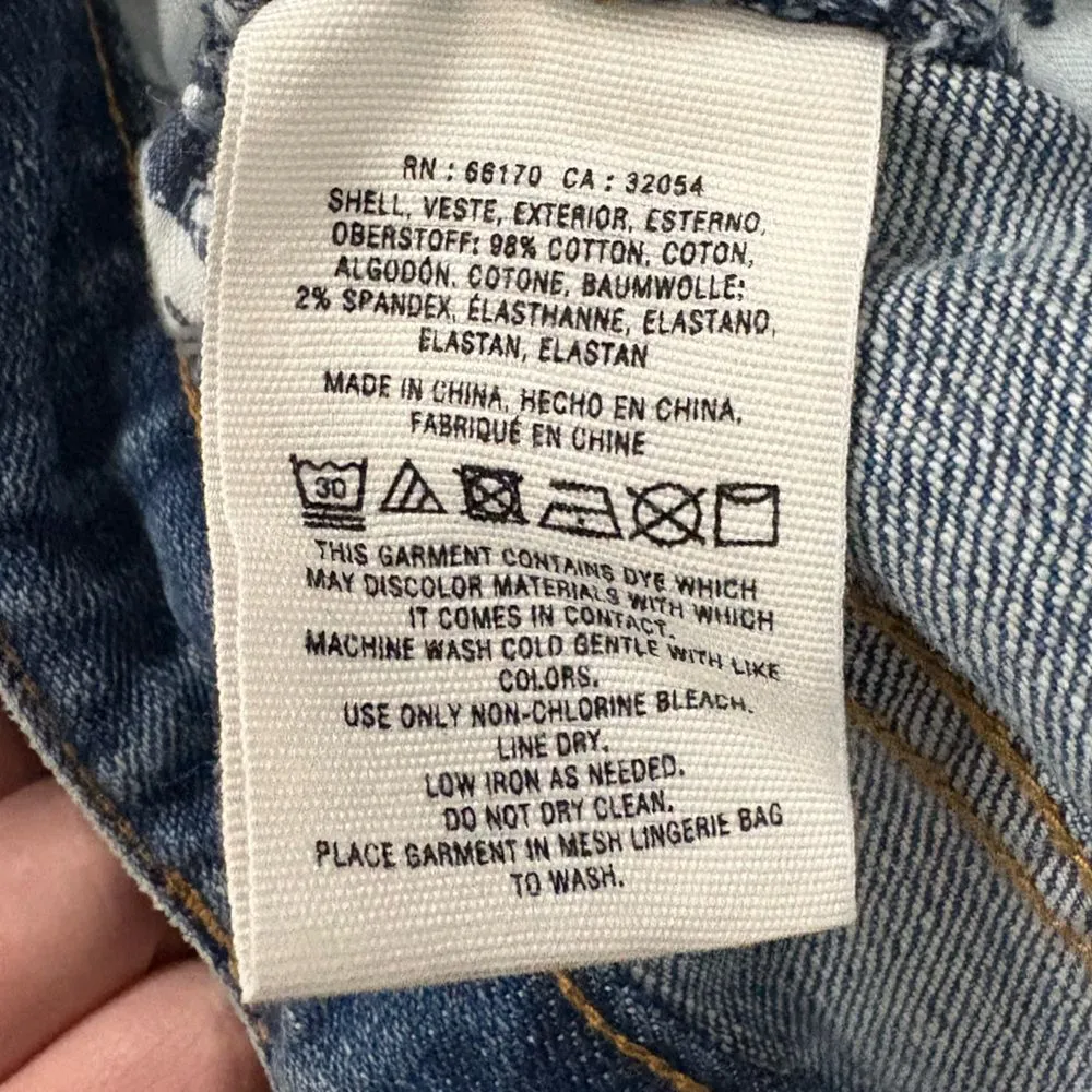 NWT Pilcro and the Letterpress Mid-Rise Slim Relaxed Fit Boyfriend Jeans Size 32 - Image 13