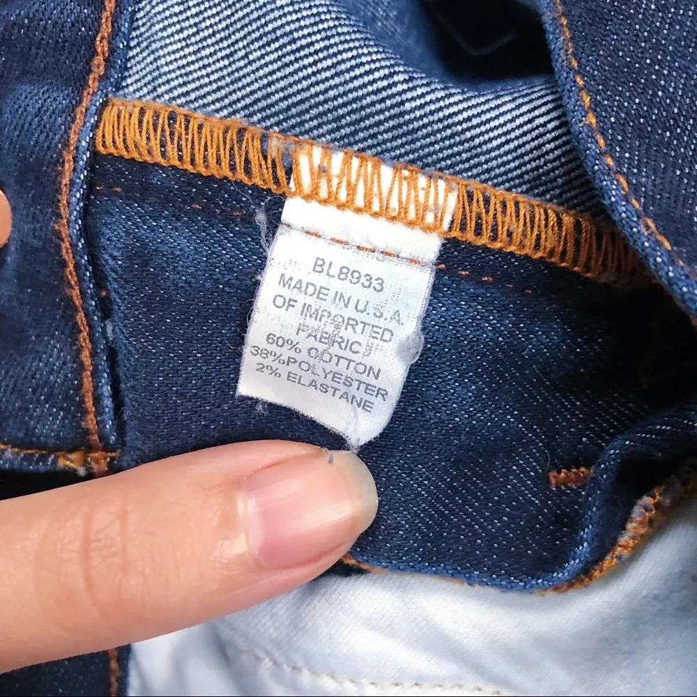 J Crew • Toothpick Ankle skinny jeans dark wash 8" low mid rise cropped - Image 6