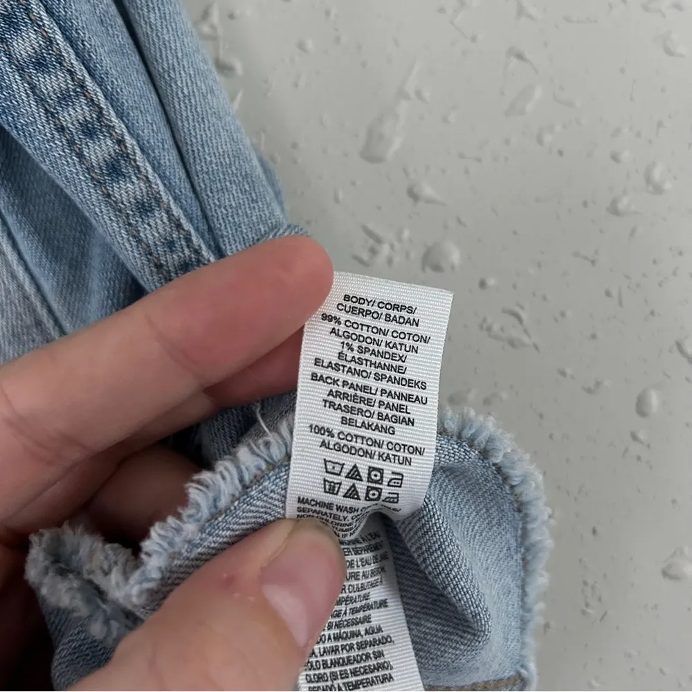 Lucky Brand  Denim Eyelet Lace Vest Western Country Concert Summer Casual Large - Image 3