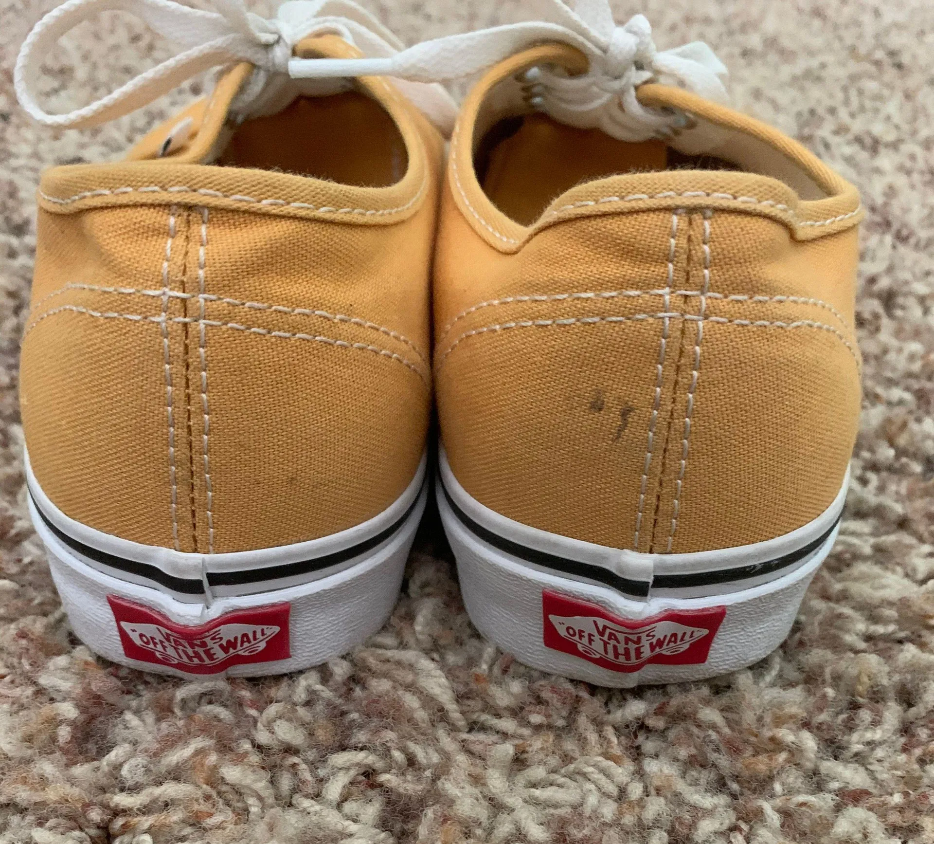 Vans Authentic Yellow Shoes - Image 3