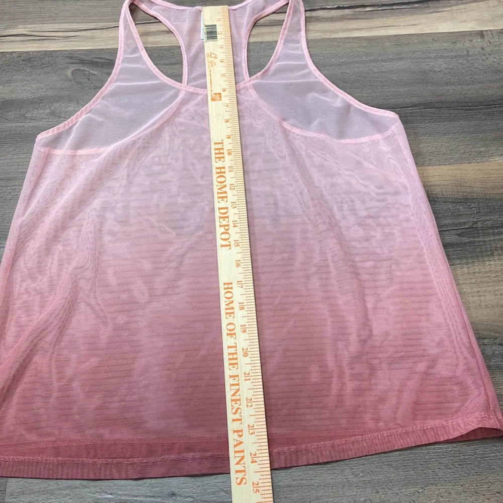 Victoria’s Secret Pink Umbra Mesh Tank Top Size Medium Victoria Sport - Image 10