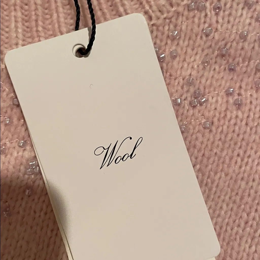 Mango  Soft Pink Knit Sweater - Image 3