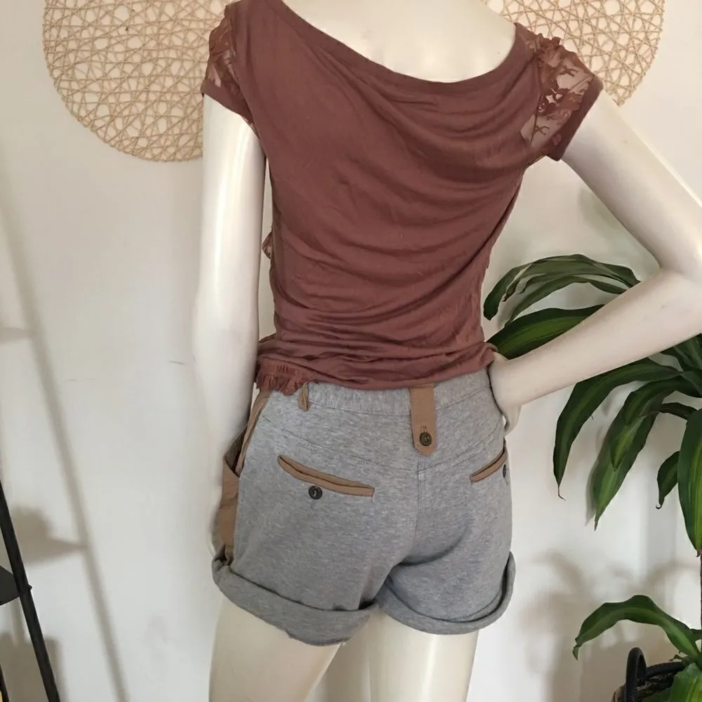 ASOS Leather/2 toned pocket shorts - Image 5