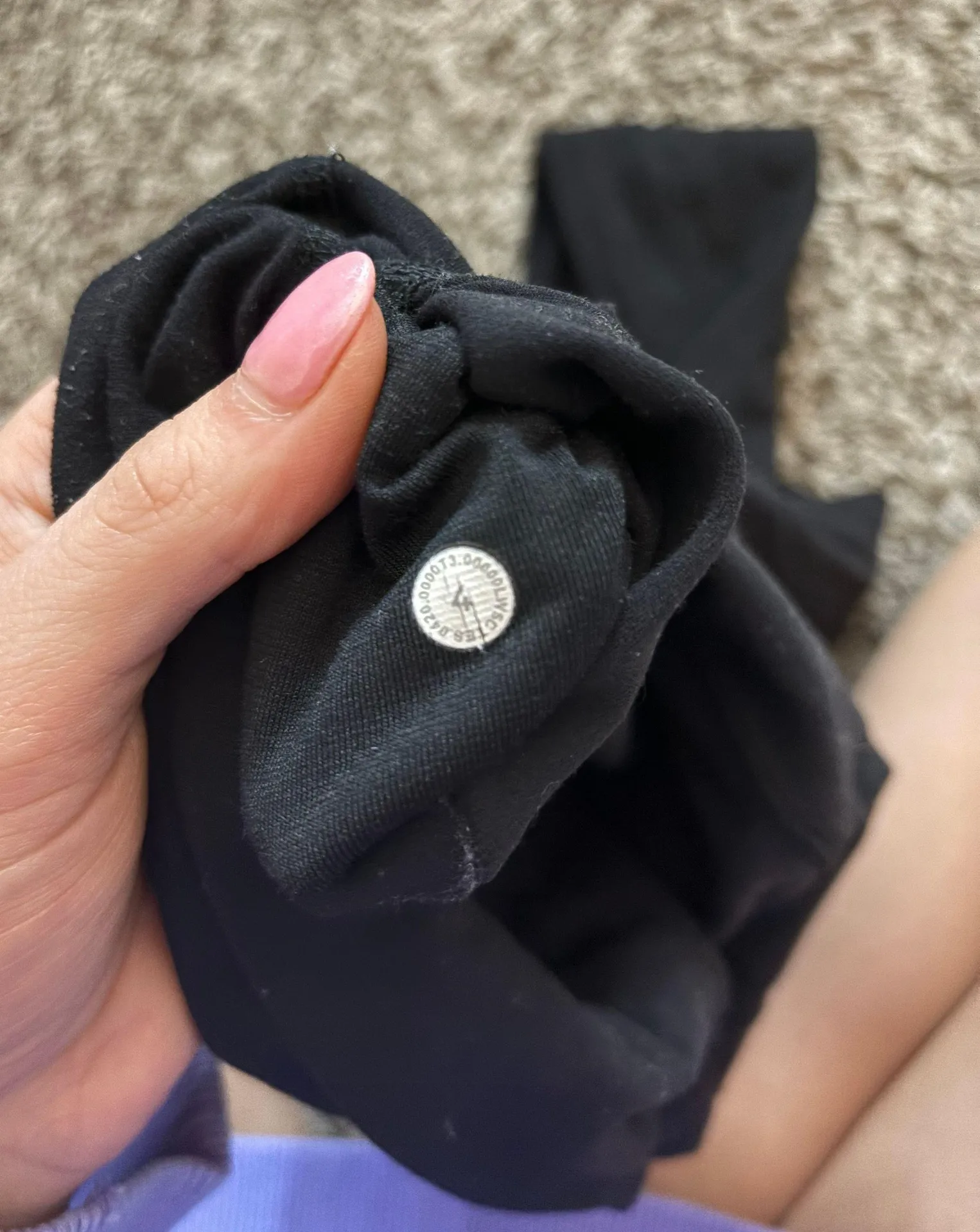 Black Align Leggings 28” - Image 3