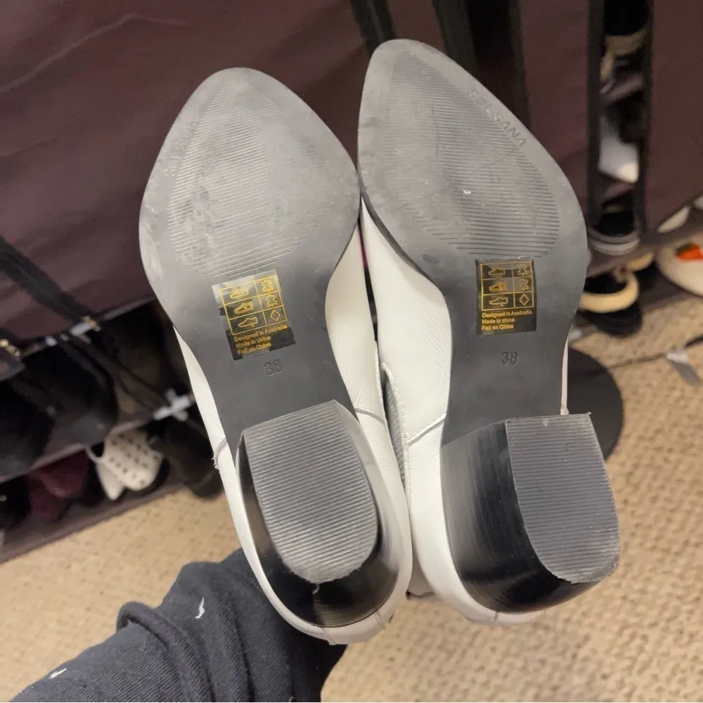 Sol SANA Women's Dials Boot in White/Silver Size 7.5/38 - NOT_NWT - Image 8