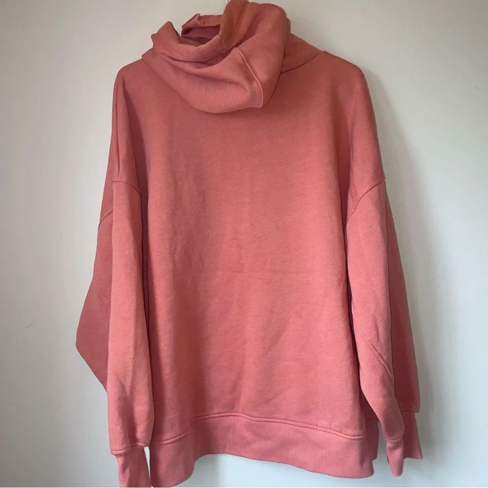 Old Navy Oversized Rib-Knit Funnel-Neck Pullover Hoodie - Image 5