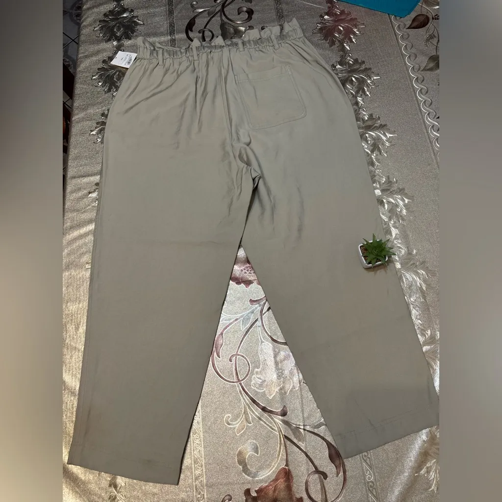 🤎🤎A NEW DAY NWT Classic cakeie beige Women's Pants PLUS size XXL 🤎🤎(4)Drawer - Image 9