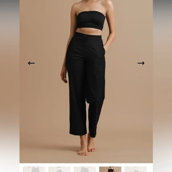 Turnblack India Linen Black Part of You High - Image 7