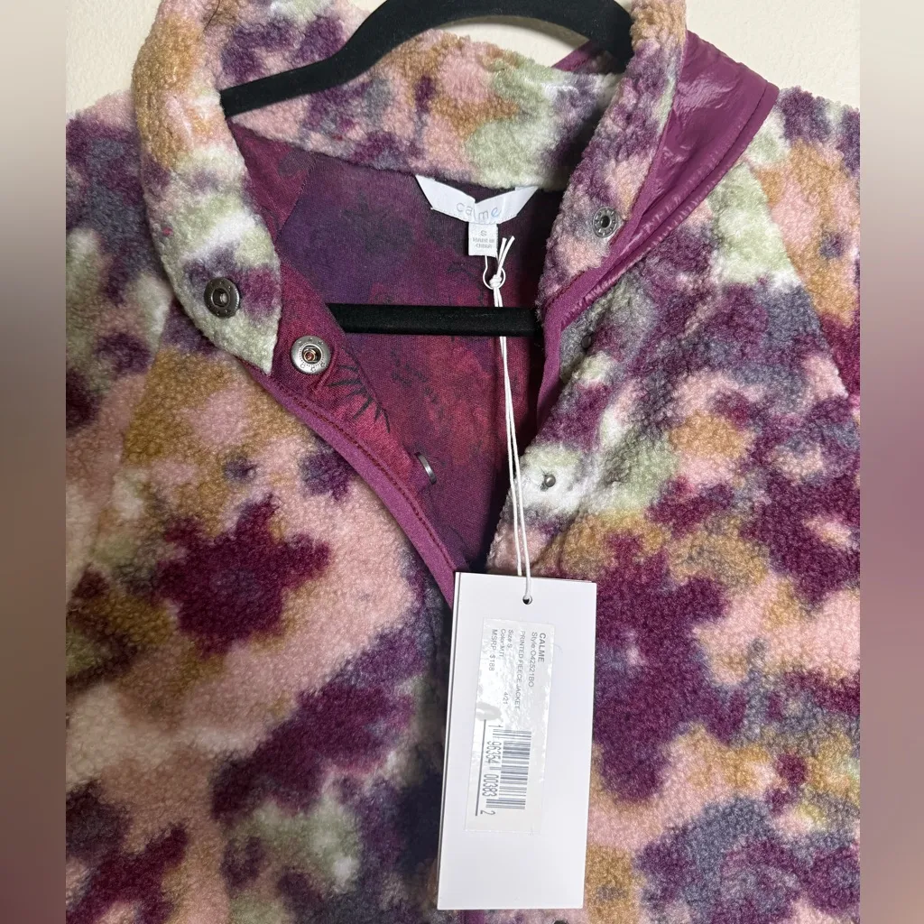 Johnny Was  Calme Printed Fleece Jacket - Image 3