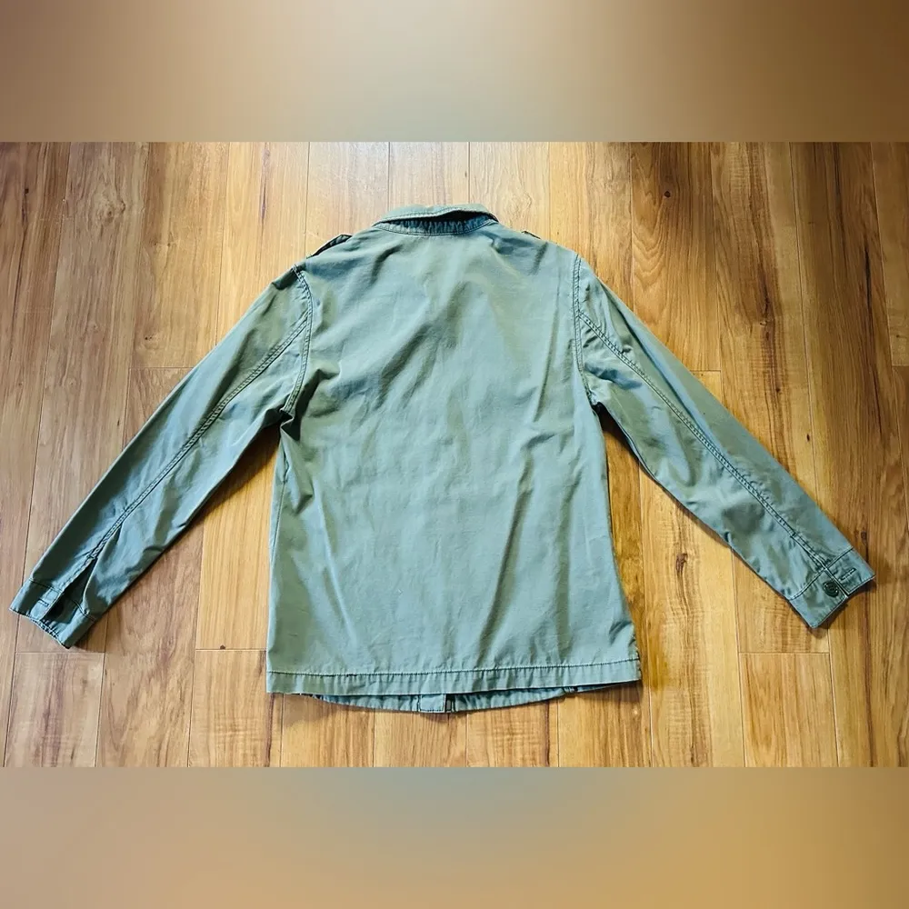 Ashley Mason Army Olive Green Utility Women's Jacket - Image 13