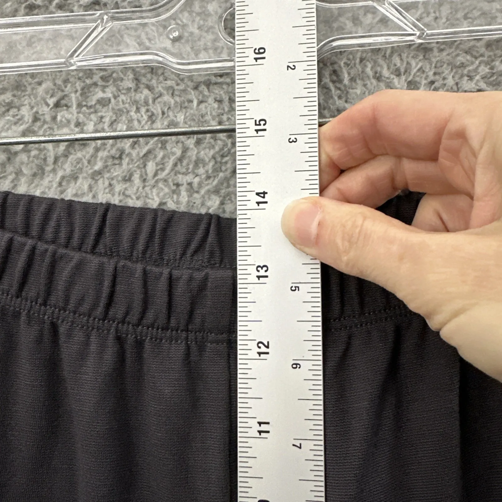 Bryn Walker Pull On Ponte Pants Gray Modal Stretch Boho Casual Women's Medium - Image 8