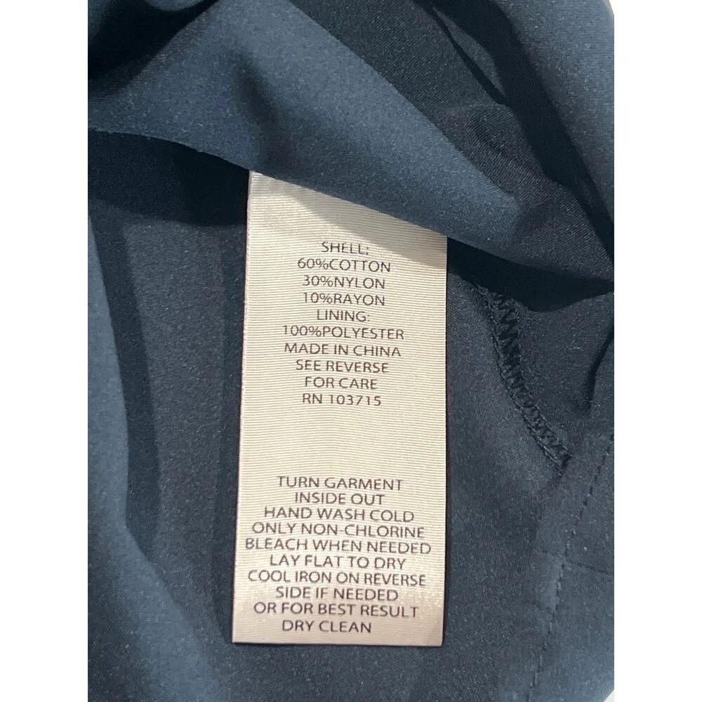 Nanette Lepore Navy Adjustable Camisole Women's Size M Lightweight Loungewear - Image 5