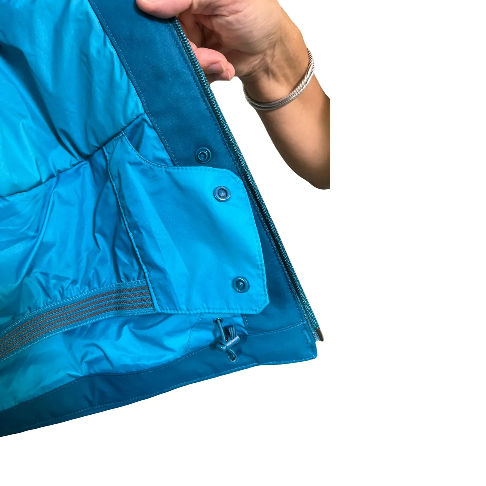 The North Face Women’s Apex Flex FUTURELIGHT Blue Softshell Jacket L - Image 9