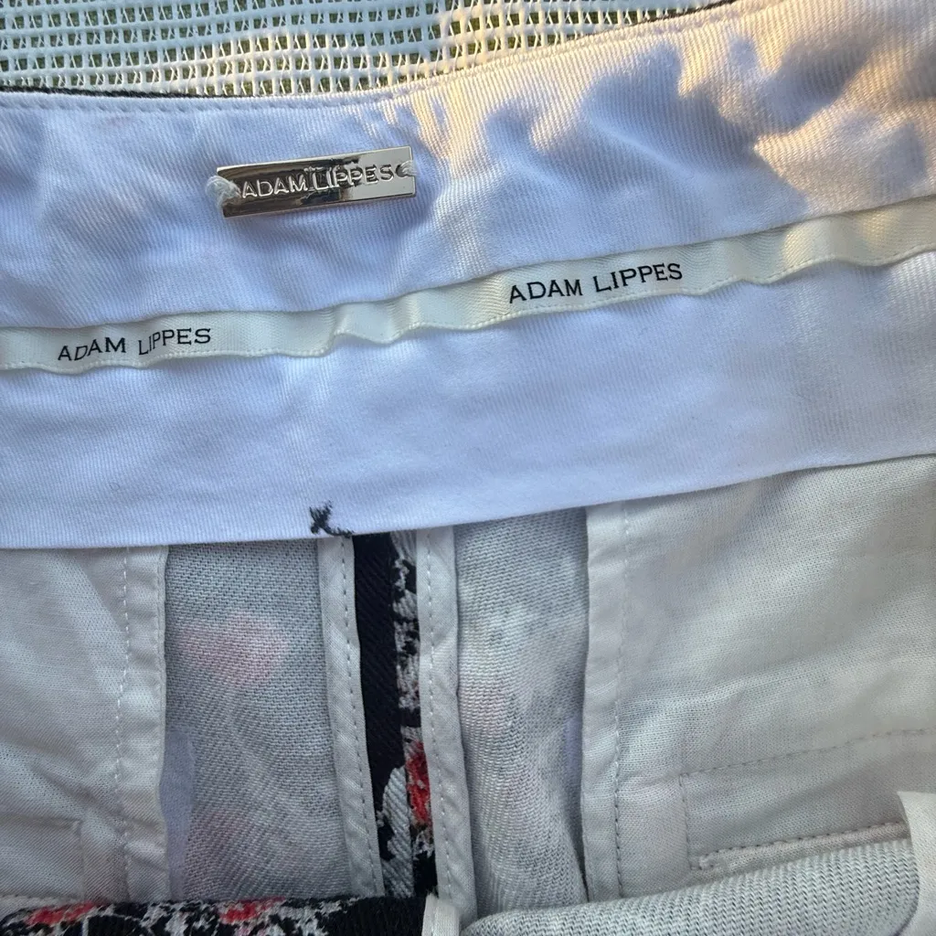 Adam Lippes WOMENS Black Floral Wide Leg Jeans size 2 - Image 10