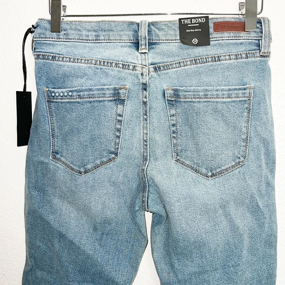 Blank NYC The Bond Mid Rise Skinny Distressed Jeans NEW - Image 8