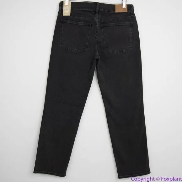 NEW Madewell The Low-Rise Perfect Vintage‎ Straight Jean in Lunar Wash, 30 - Image 6
