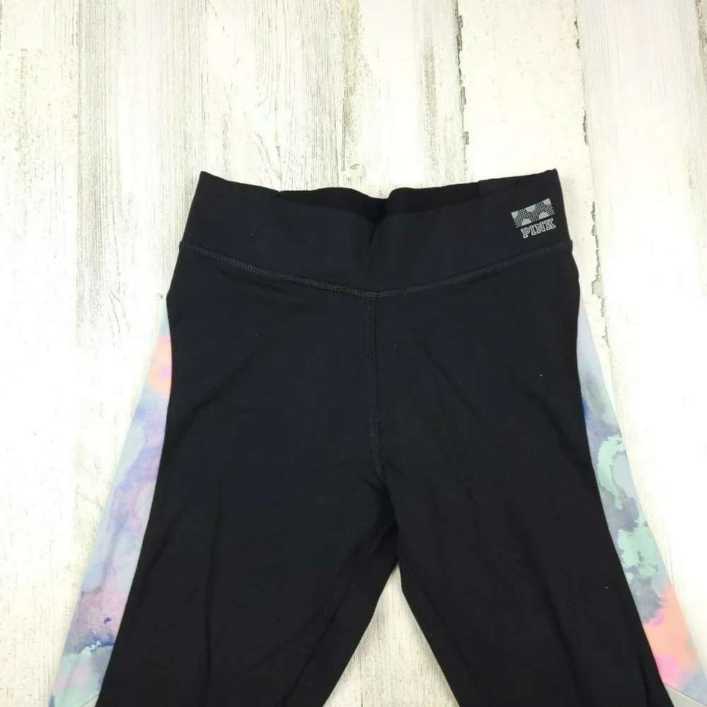 PINK By Victoria Secret Ultimate Women Leggings Black Size Small (24x28.5) EUC - Image 4