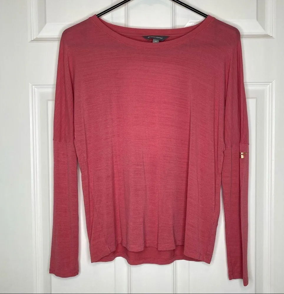 SKECHERS PERFORMANCE Women’s 3/4 Long Sleeve Backless Workout Tee Shirt XS - Image 8