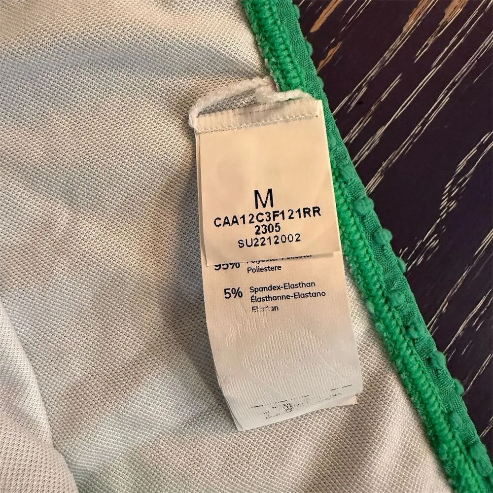 Women's Green Ribbed Bikini Set Size M 2 Piece - Image 6