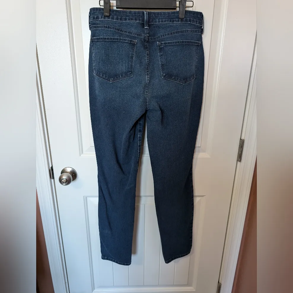 NYDJ High Rise Alina Legging/Denim Jeans W8 Medium Wash - Image 2