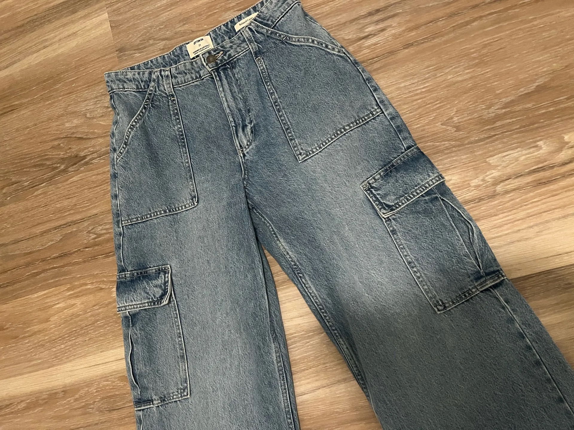 Cotton On Cargo Relaxed Fit Jeans - Image 7