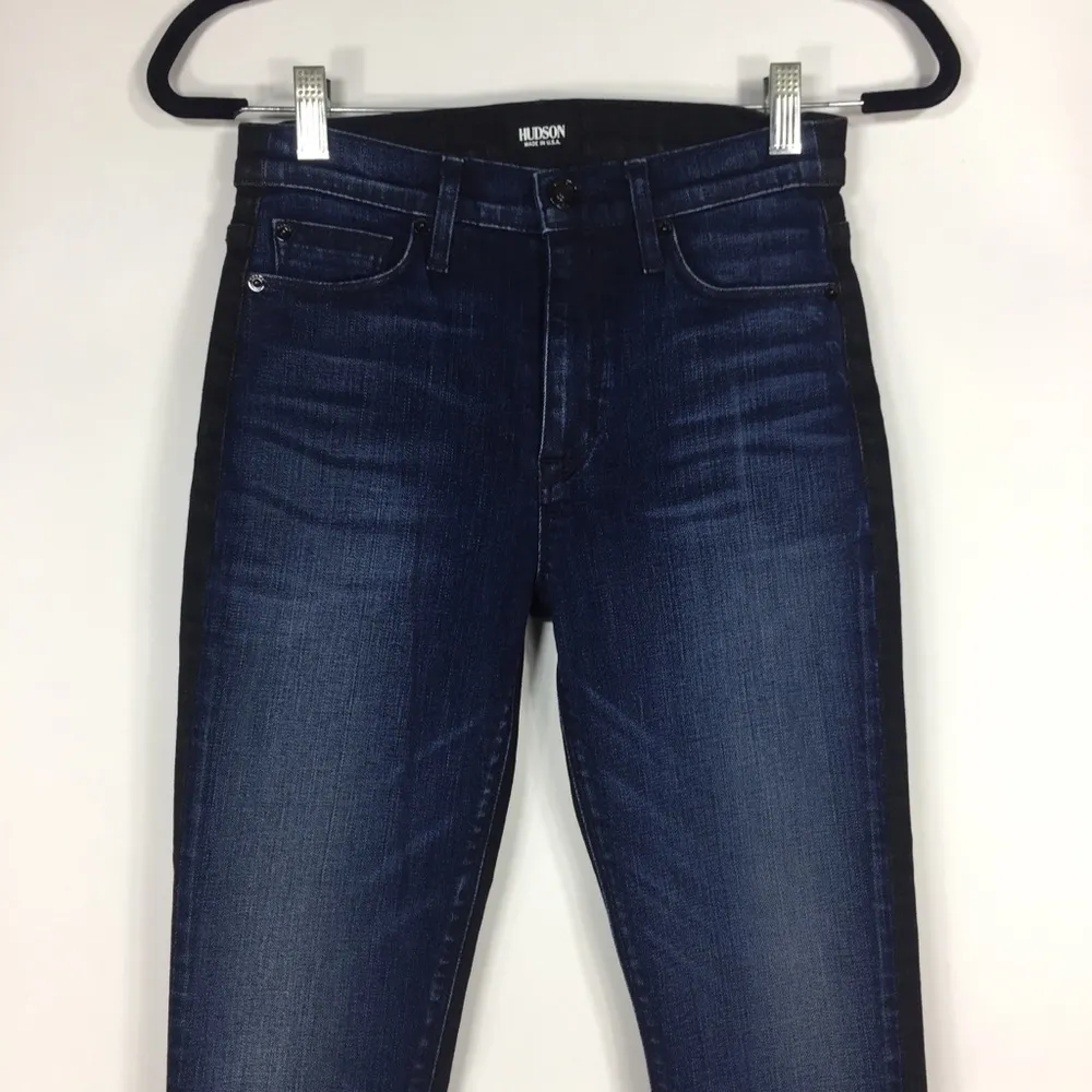 Hudson Two Tone Skinny Jeans 25 - Image 4