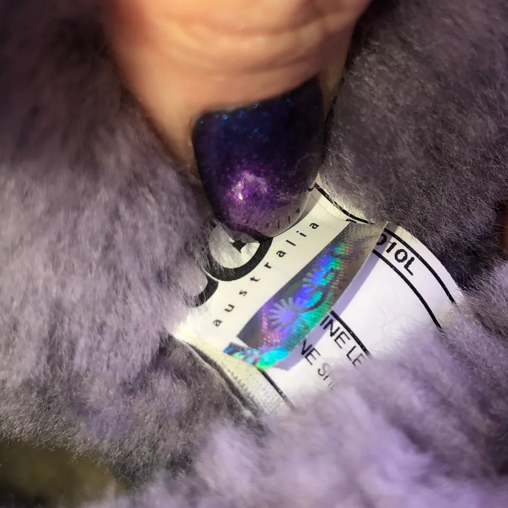 Ugg Australia Purple Bailey Button Boots - Image 8