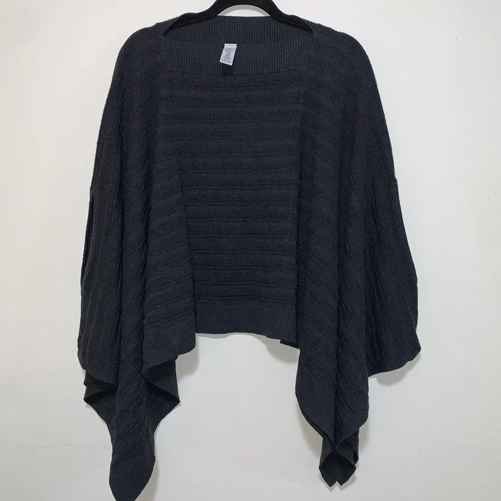 Lululemon Forward Flow grey knit poncho OS woman - Image 2