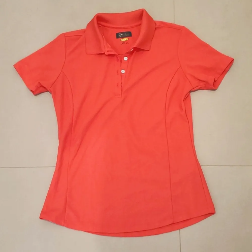 Pink Greg Norman Polo Shirt - Image 2