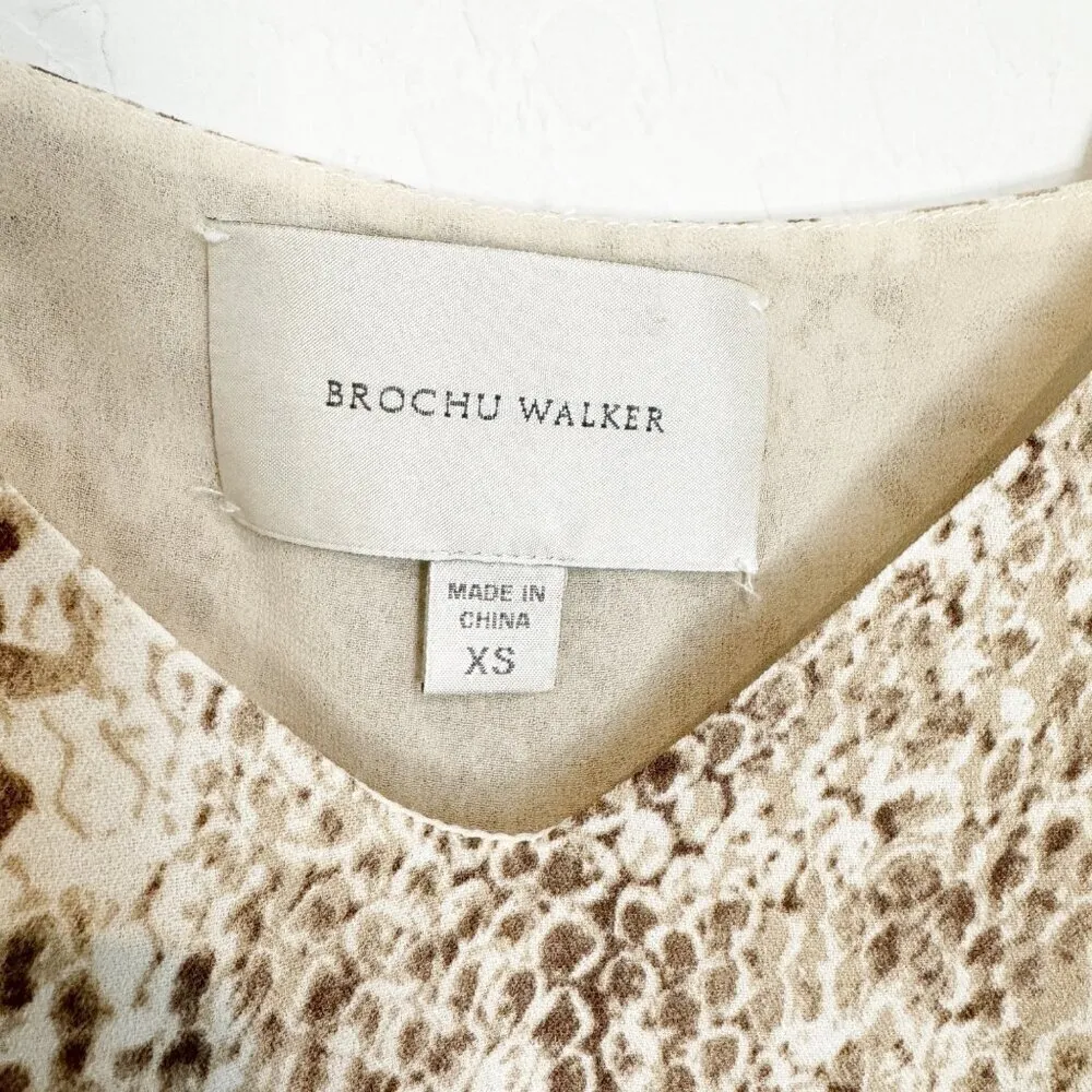 Brochu Walker Cami Tank Top in Cream Tan Chic Office Contemporary Summer Size XS - Image 6