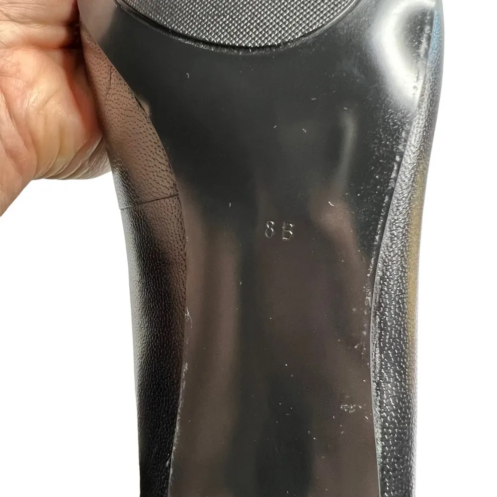 Lauren Ralph Lauren Black Shelbi Kidskin & Patent Leather Heels - Image 10