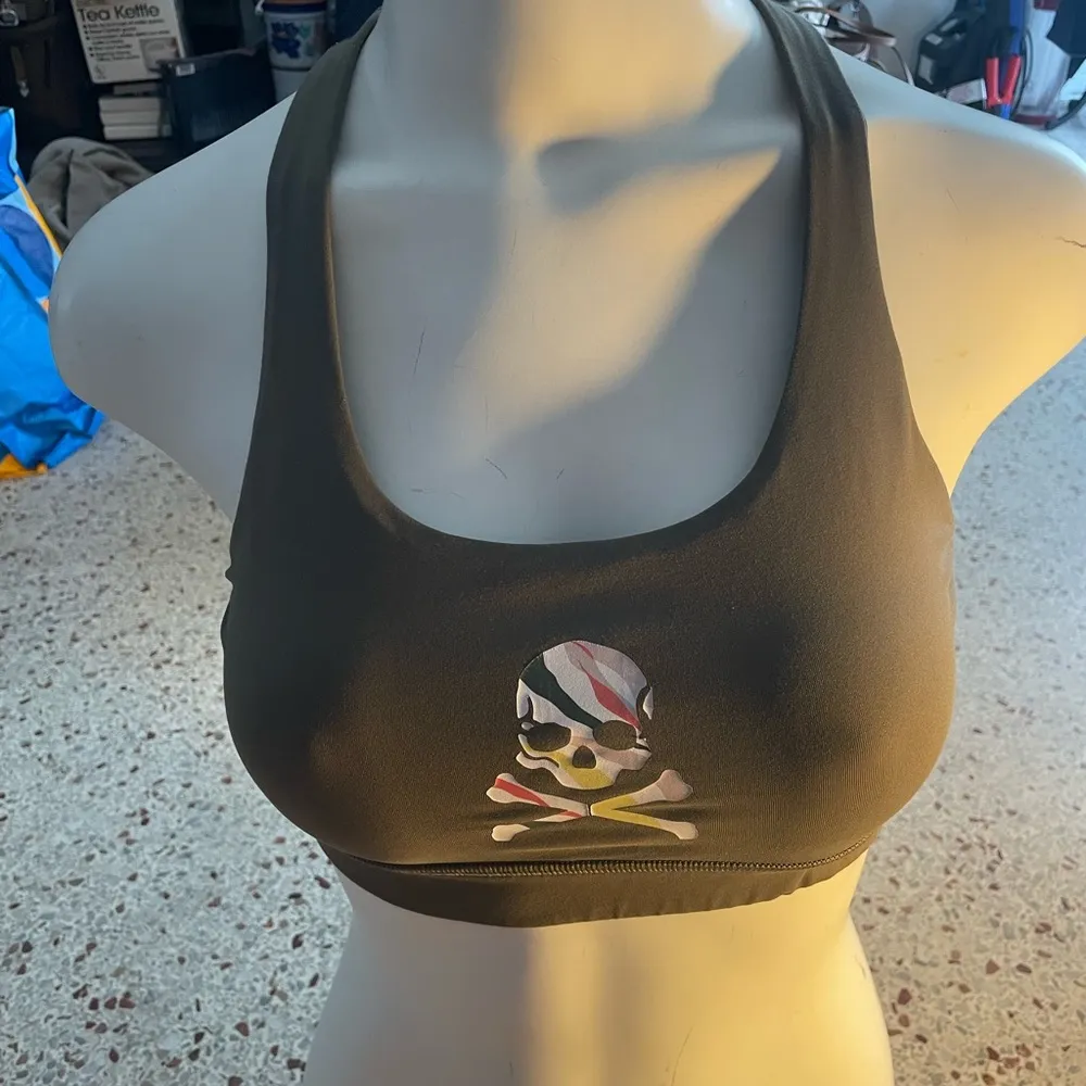 Lululemon  Time To Sweat Bra olive green 8 - Image 5