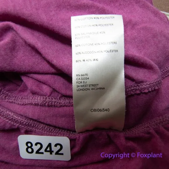 New! Free People Sonnet Scoop‎ Neck Fitted T-Shirt Tee, women's size S - Image 15