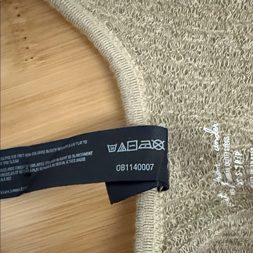 Out from Under by Urban Outfitters Women's Teen Girl Size XS Ribbed Tan Crop Top - Image 11