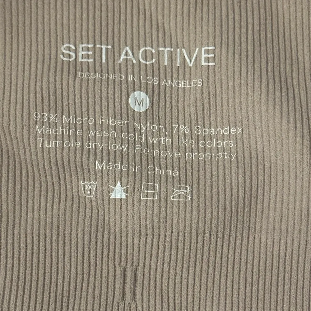 Set Active Sculpt Flex Ribbed One Shoulder Sports Bra - Image 4