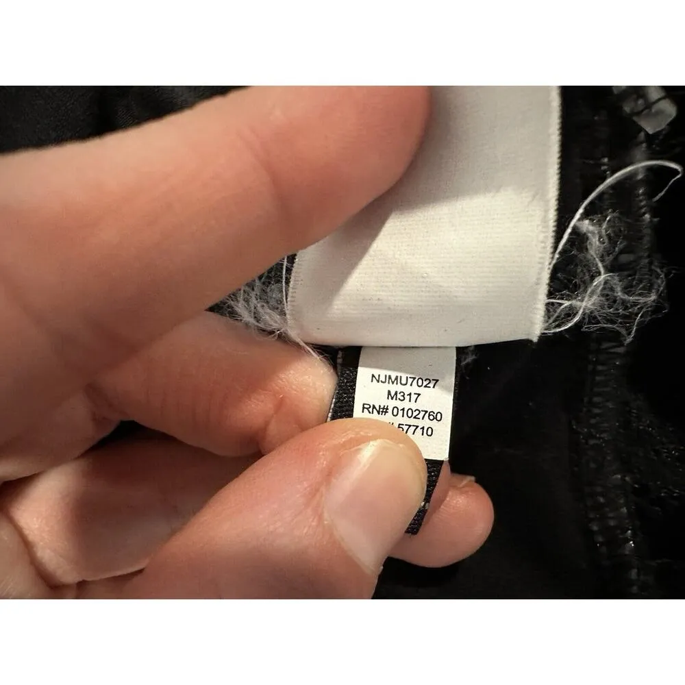 Kate Spade Broome Street Women’s Short Sleeve Lace Flounce Tee Medium M Black - Image 6