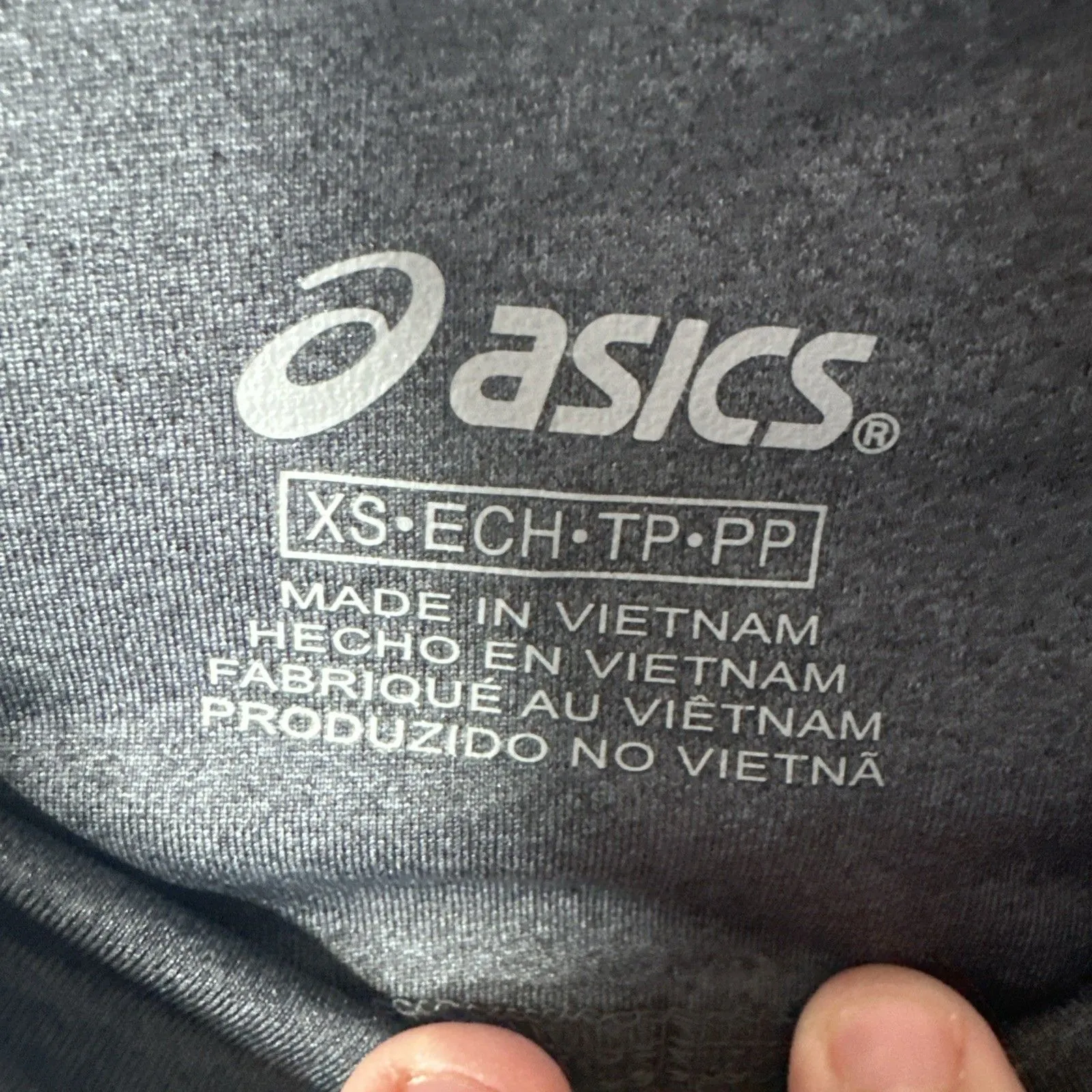 ASICS Women’s XS Dark Grey Athletic Leggings Running Workout Stretch Size 25 - Image 9