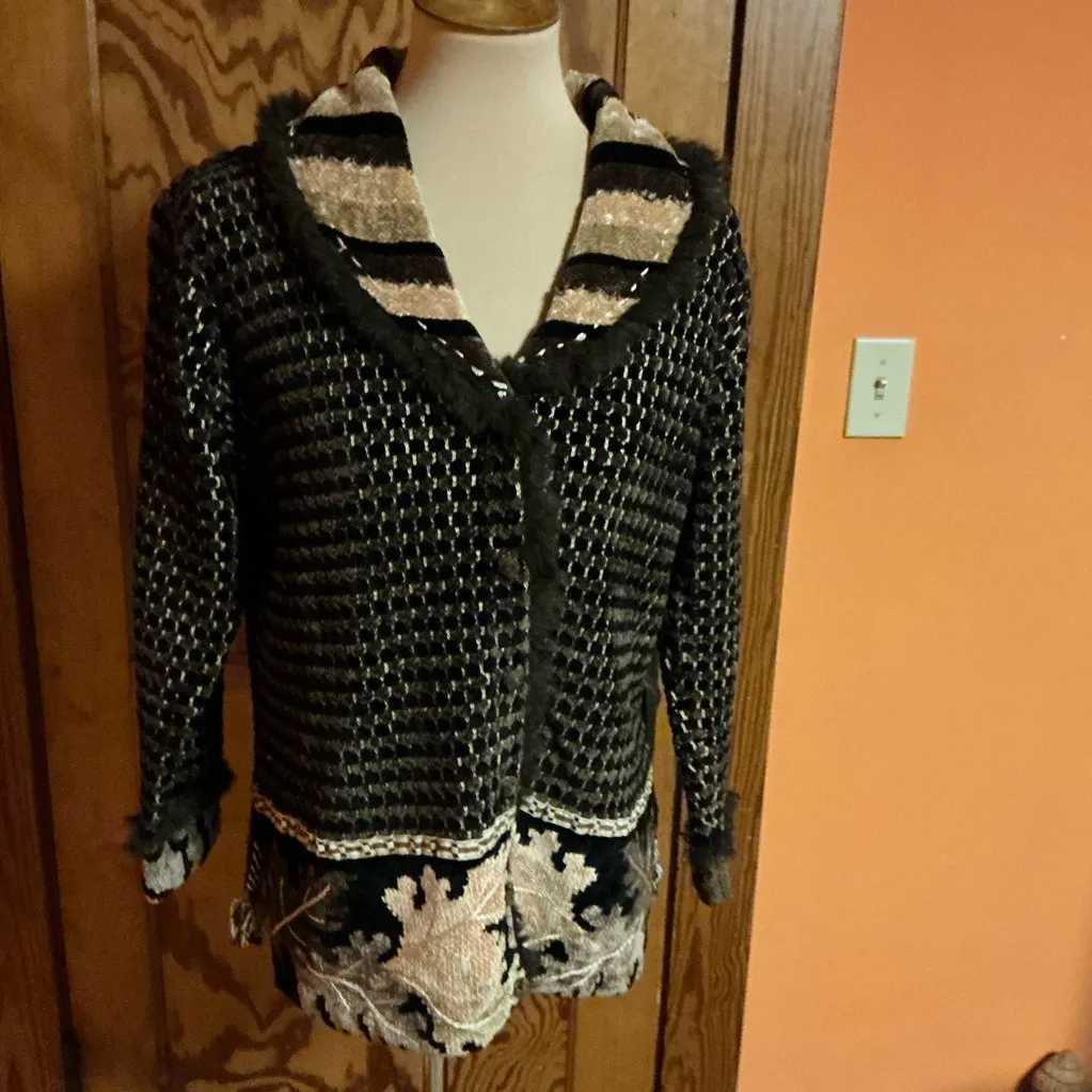 Vintage 90s Autumn Cardigan - Image 7