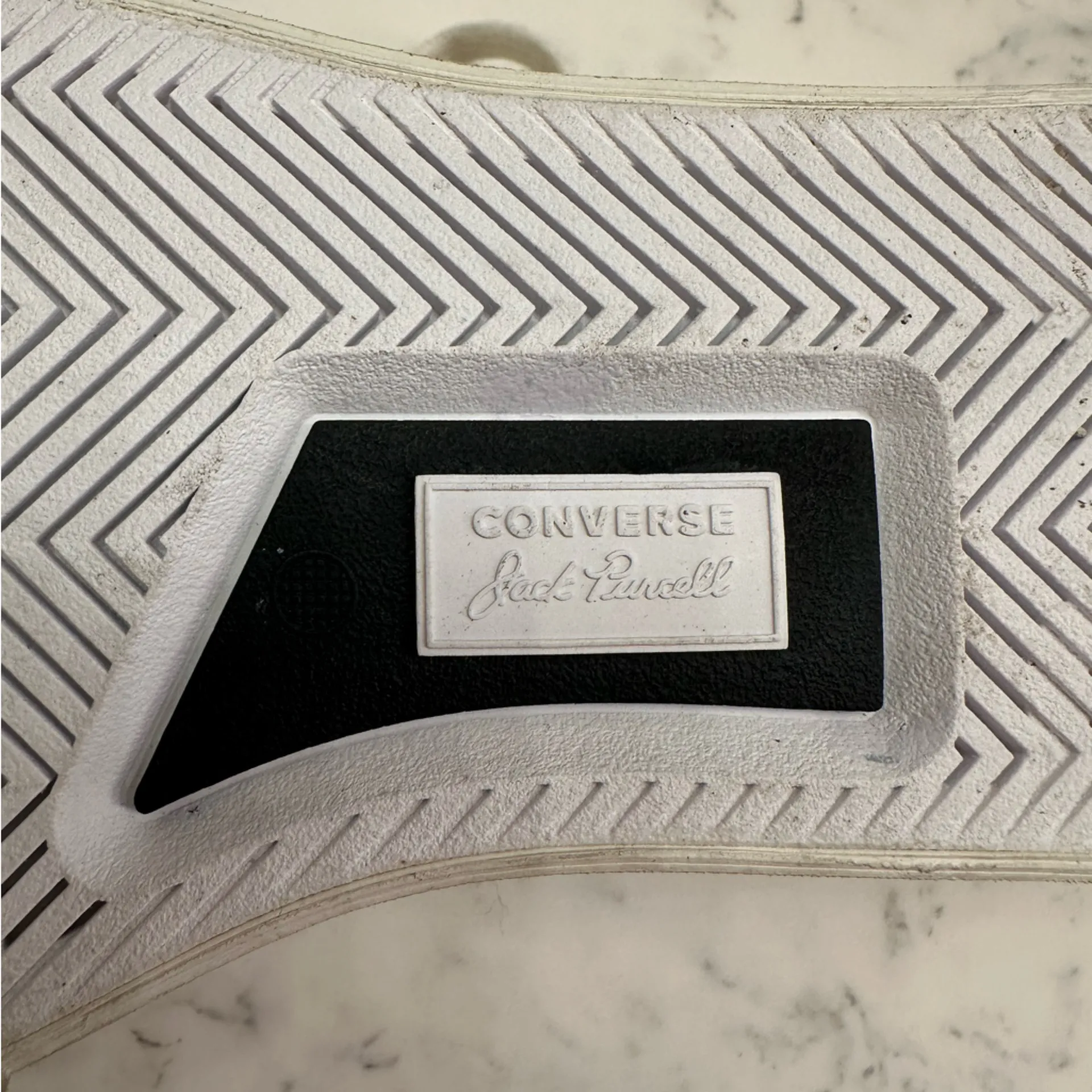 Converse Jack Purcell Low Black White Cow Print  Sz Womens 7/Mens 5.5 Sneakers - Image 8