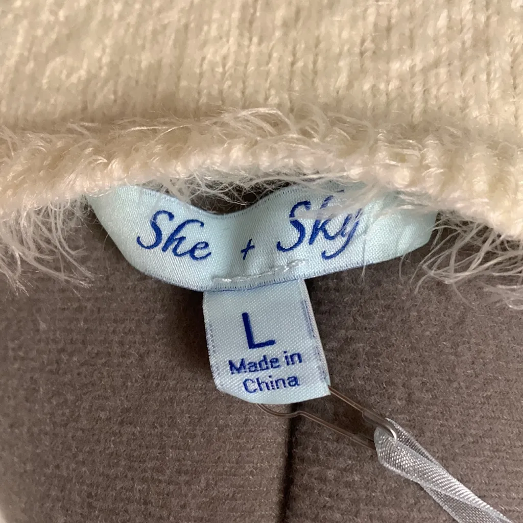 Cropped Short Sleeve Sweater by She + Sky - Image 5