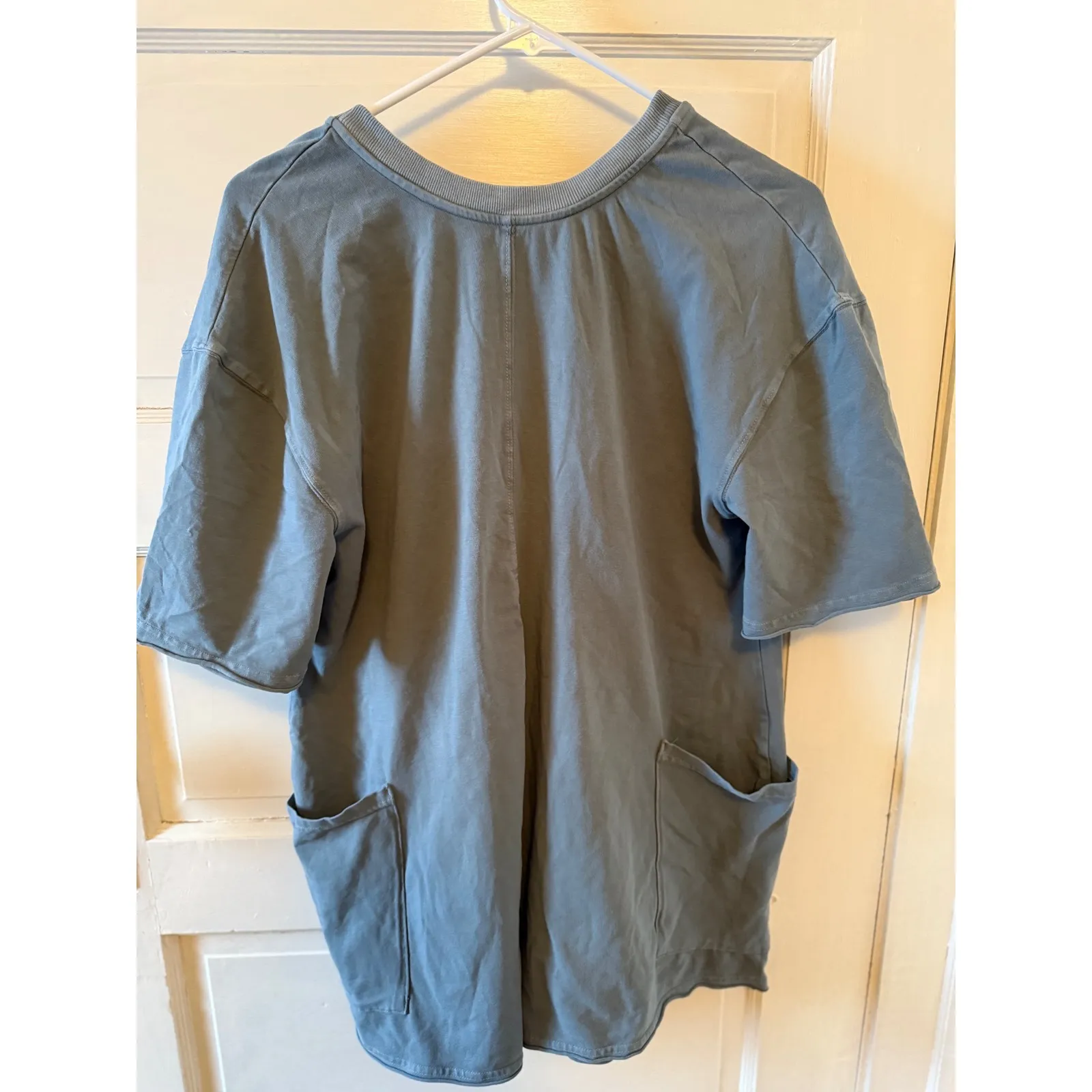 Free People Movement Hot Shot Tee Romper in an oversized fit and V - Image 2