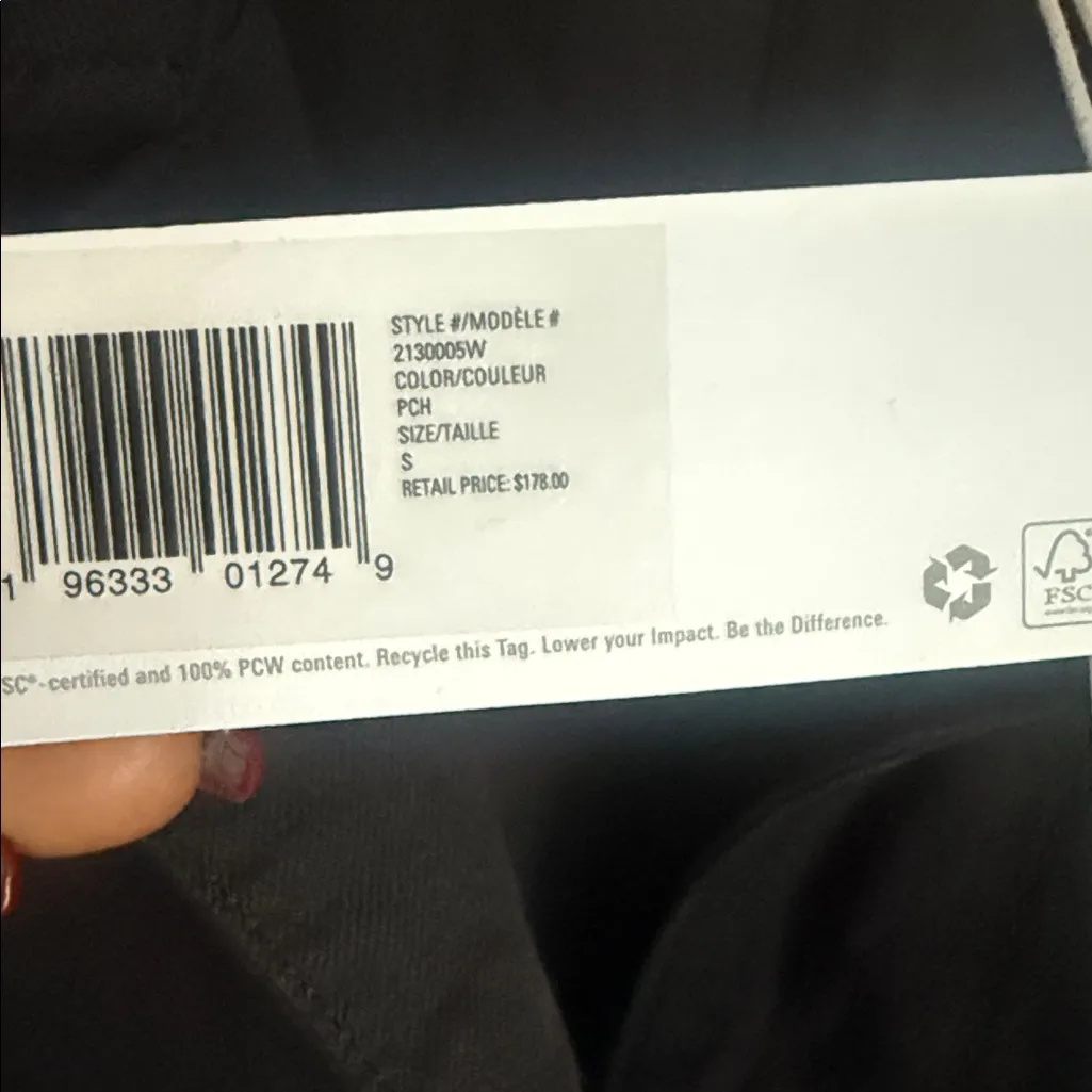 NEW Outerknown Station Coverall Jumpsuit Zippered Black Small - Image 8