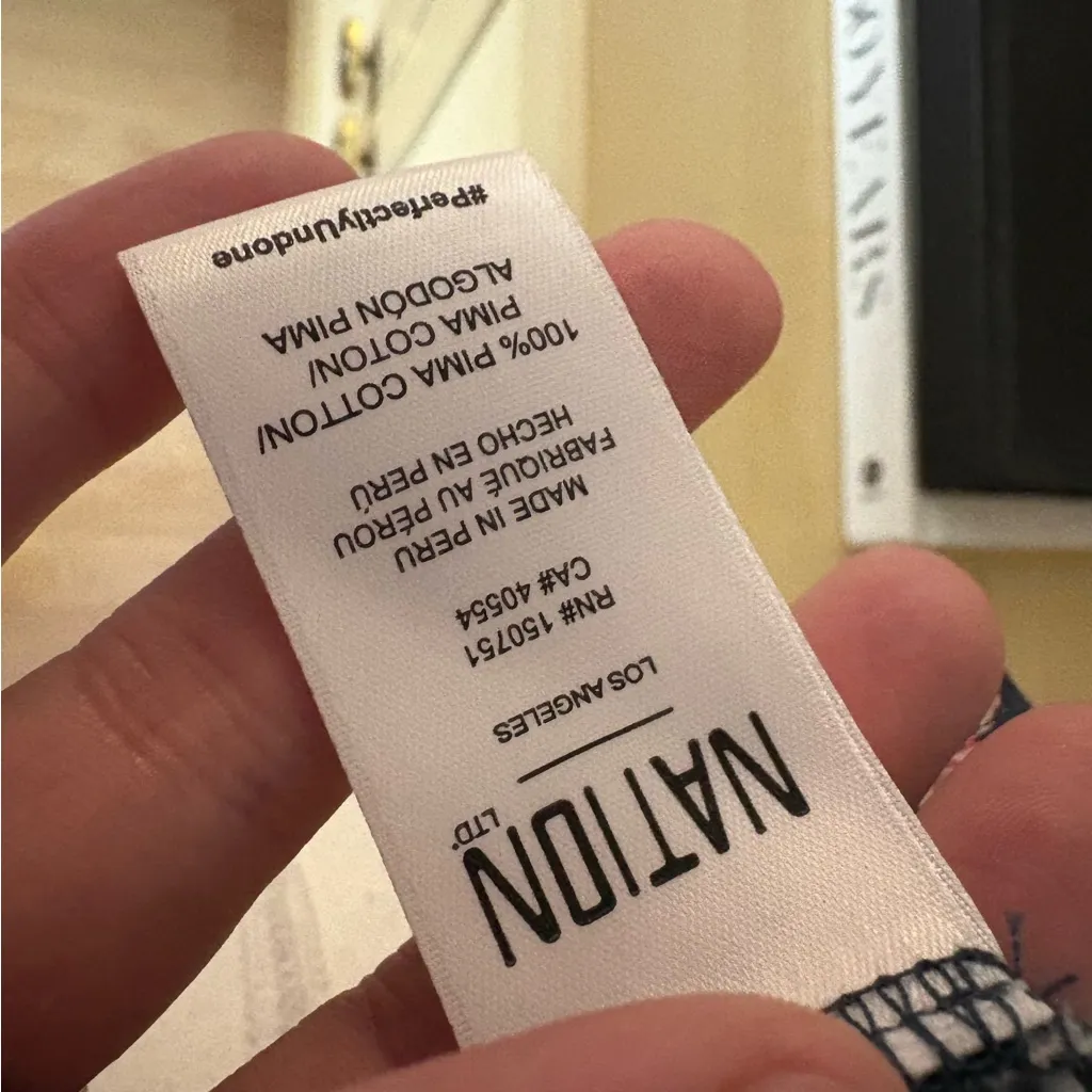 NATION LTD X Revolve Angel Cami in Midsummer Size Medium Puff Sleeves - Image 7