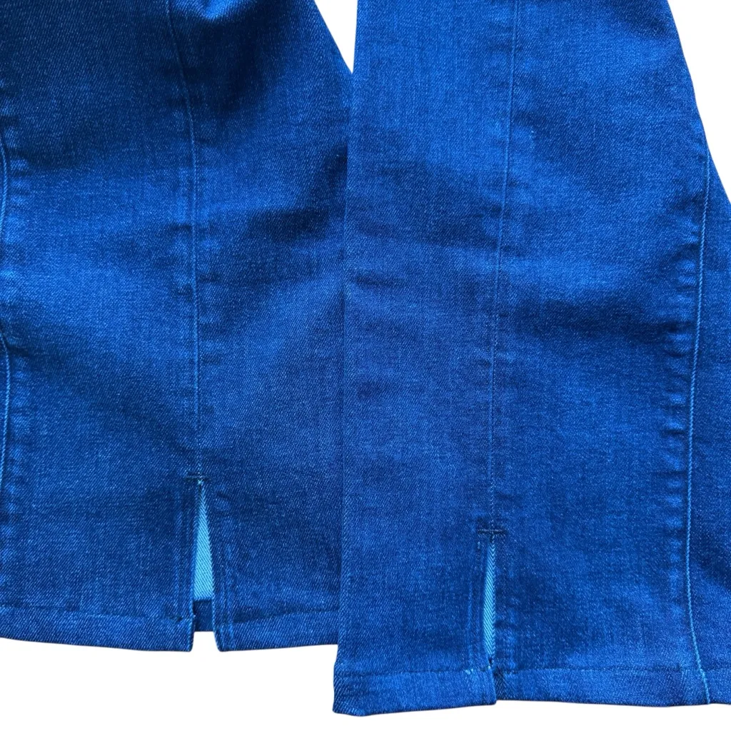 Joe's THE ALEXIS bootcut jeans size 31 with front slits dark blue - Image 7