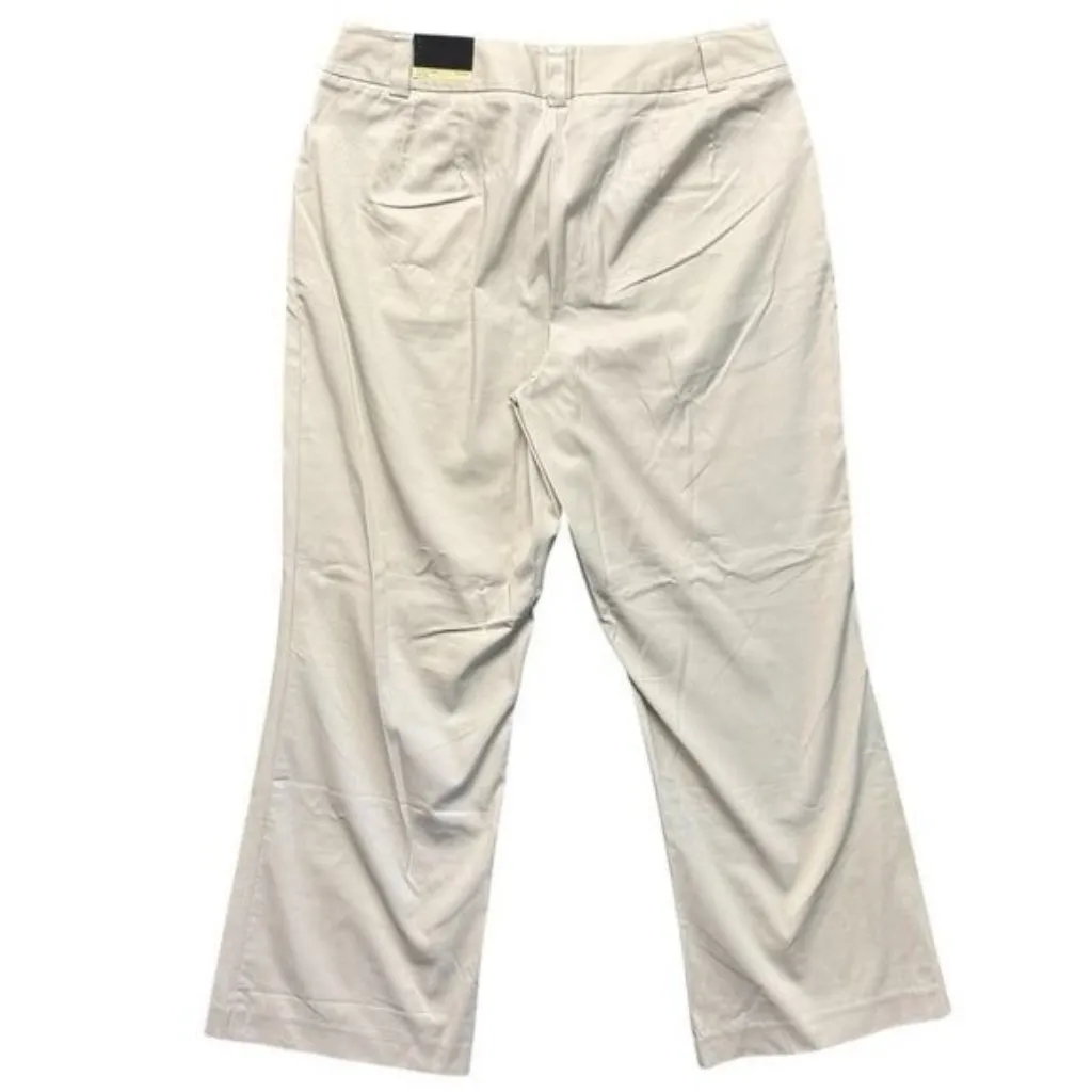 NEW Lane Bryant Ivory Houston Wide‎ Leg Trouser Pants Career Capsule Comfort 16 - Image 4