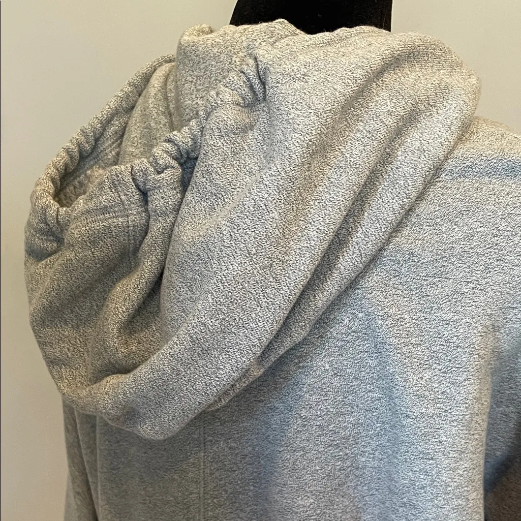 Gray Zip-Up Hoodie Victoria’s Secret small - Image 4