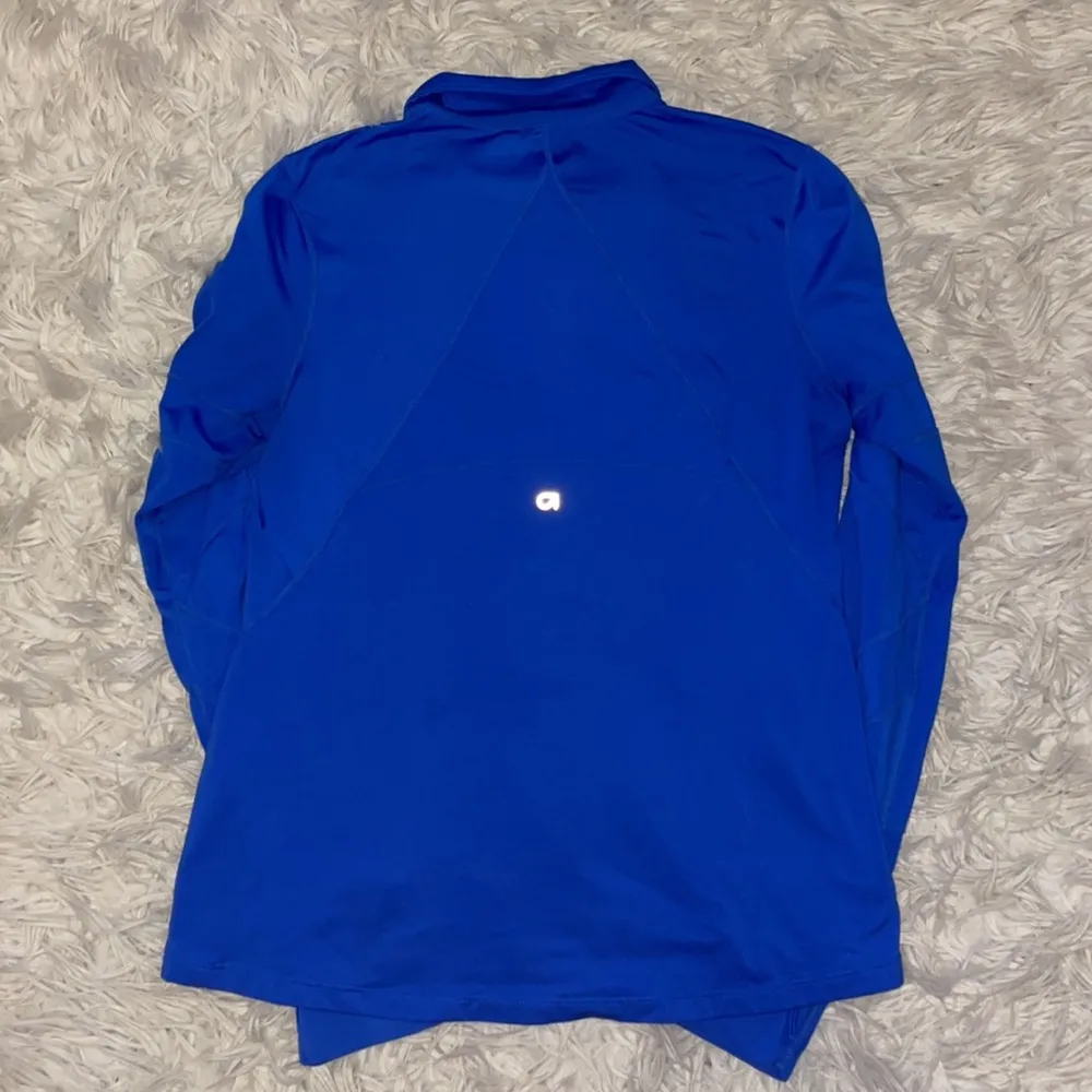 Bright Blue Athletic Quarter Zip - Image 4