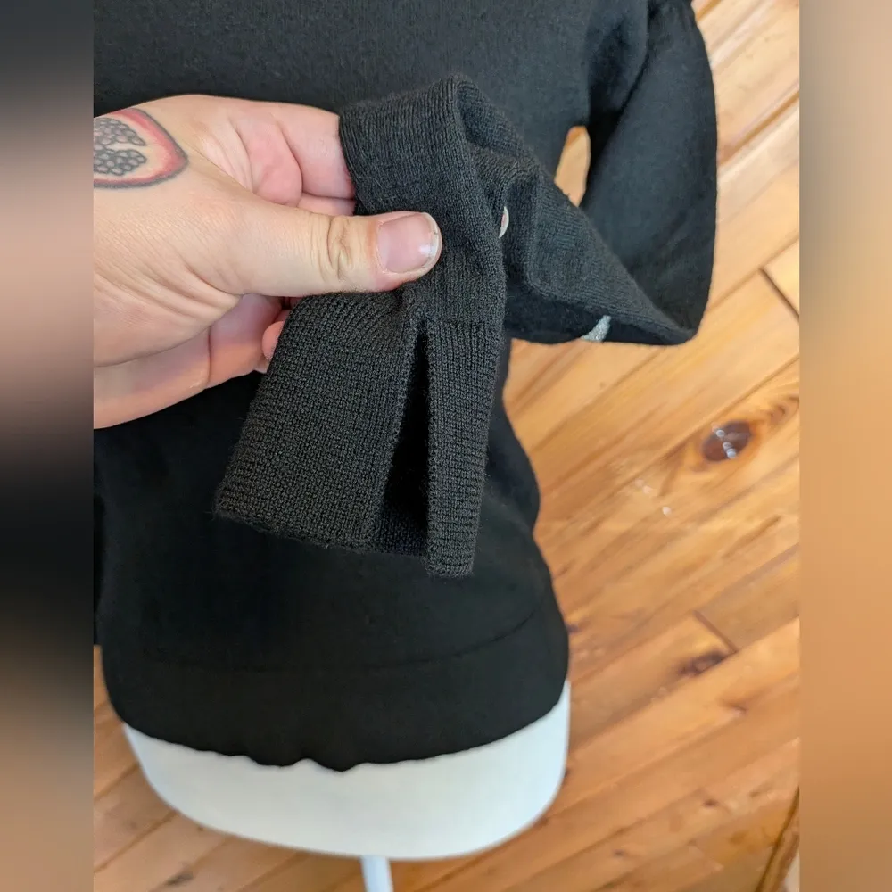 Zadig & Voltaire Black Knit Pullover Size XS - Image 2