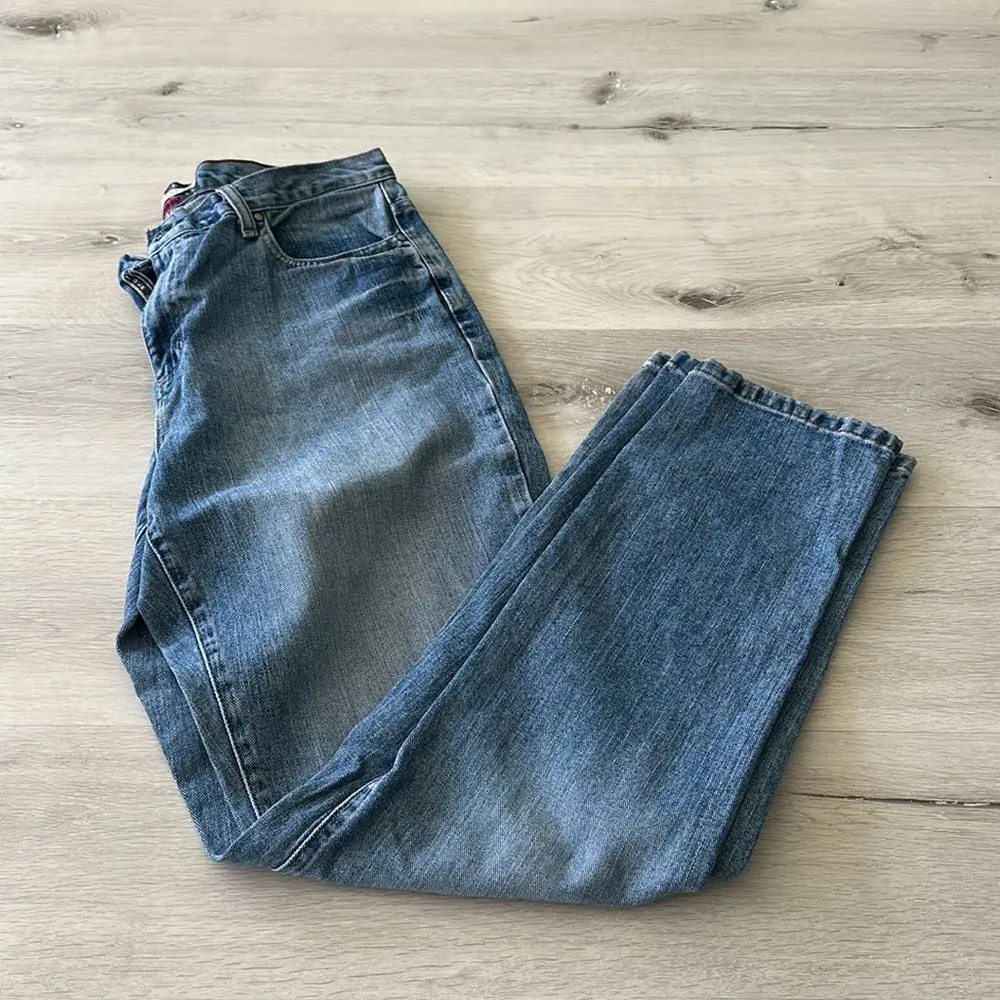 Tommy Hilfiger Boyfriend Cut Vintage Jeans Blue 14L EUC - Image 4